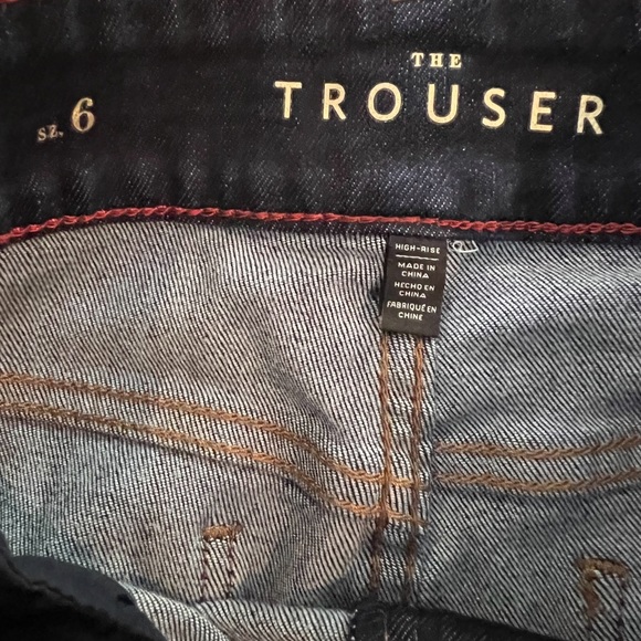 WHBM Trouser Pant dark wash - Size 6 - Picture 5 of 6